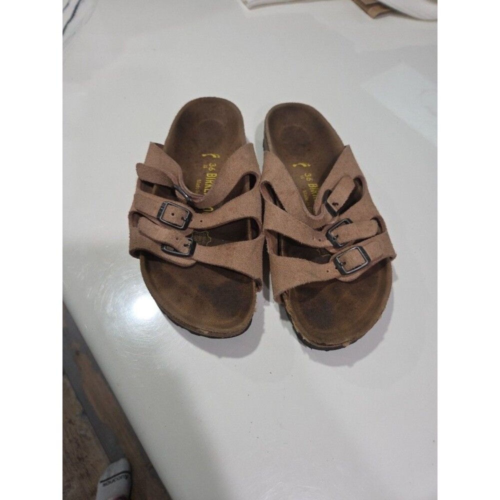 Birkenstock Florida Sandal Light Brown/tan Sz EU 36 Shoe2